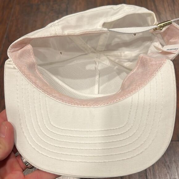 Vintage BP Gas White Cotton Adjustable Trucker Cap Hat made in USA NWOT - Picture 5 of 8